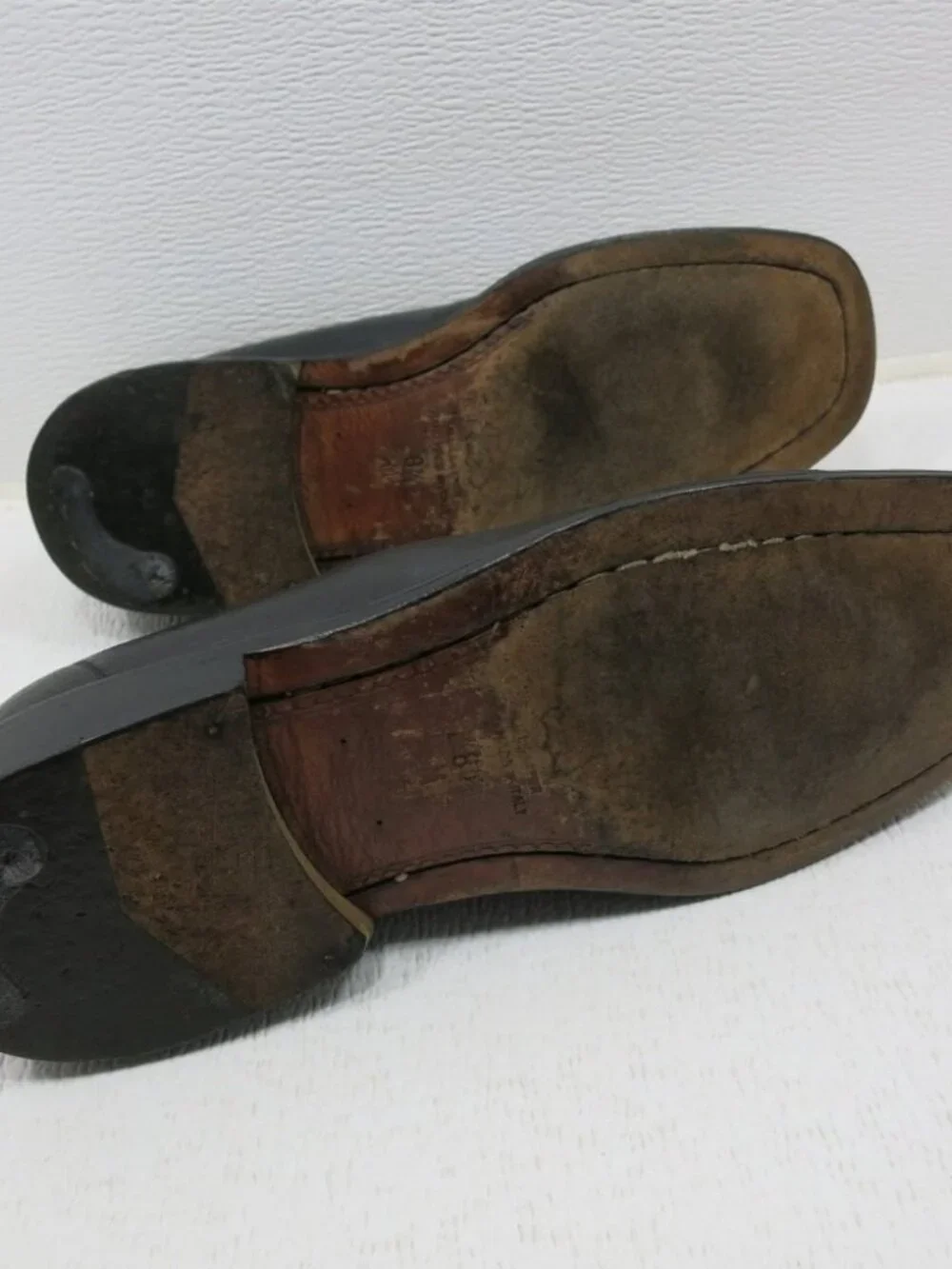 Belvedere Florence Ostrich Leg Leather Men's Oxford Elegant Dress Shoes Size 8.5